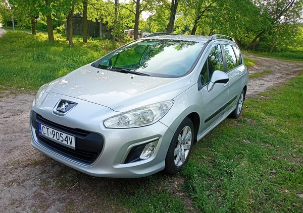 Peugeot 308 cena 14900 przebieg: 239000, rok produkcji 2011 z Toruń małe 277